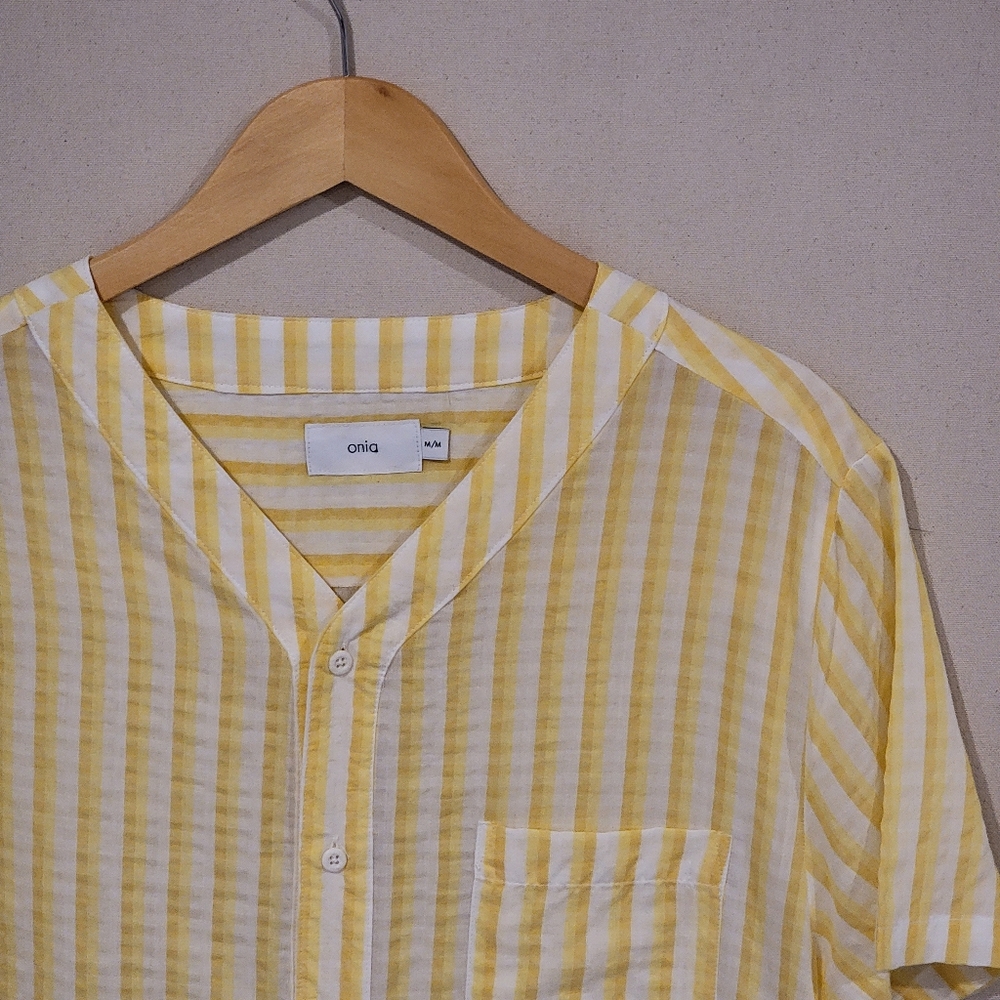 Onia Short Sleeve Button Down M